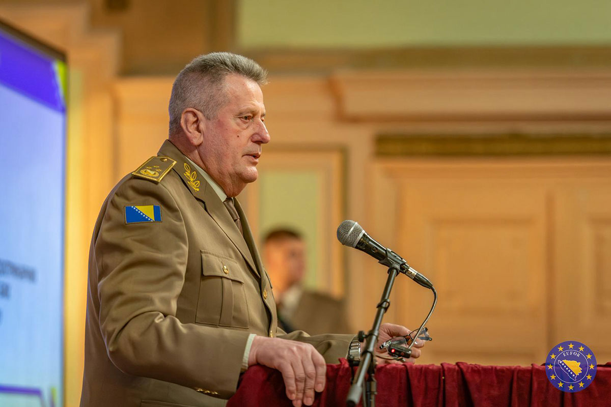 EUFOR Commander Participates in the Training Analysis of the Armed Forces of Bosnia and Herzegovina for 2025