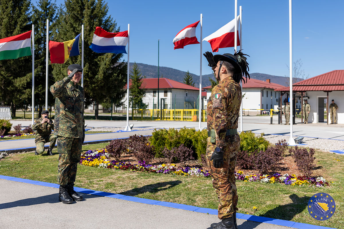 EUFOR Hosts Visit of German Delegation