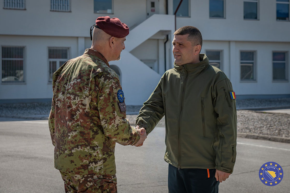 Visit of Romanian High-Level Delegation to EUFOR