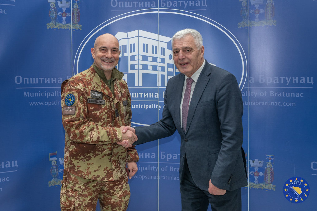 EUFOR Commander Continues to Strengthen Engagement with Local Communities