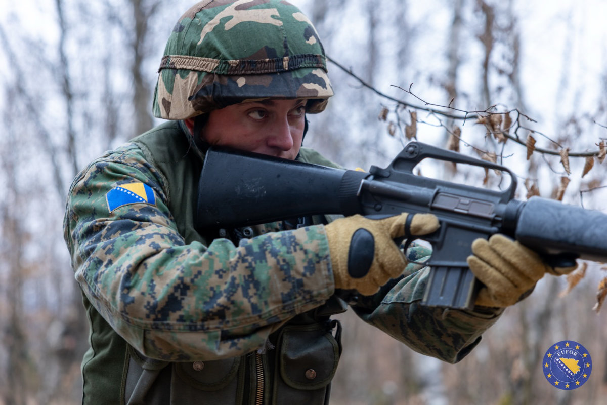 EUFOR and AF BiH will Train Together in Manjača