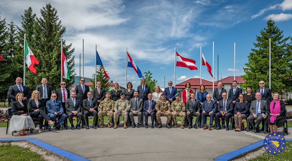Coordinated for Stability: EUFOR and NATO Co-Host Ambassador’s Roundtable