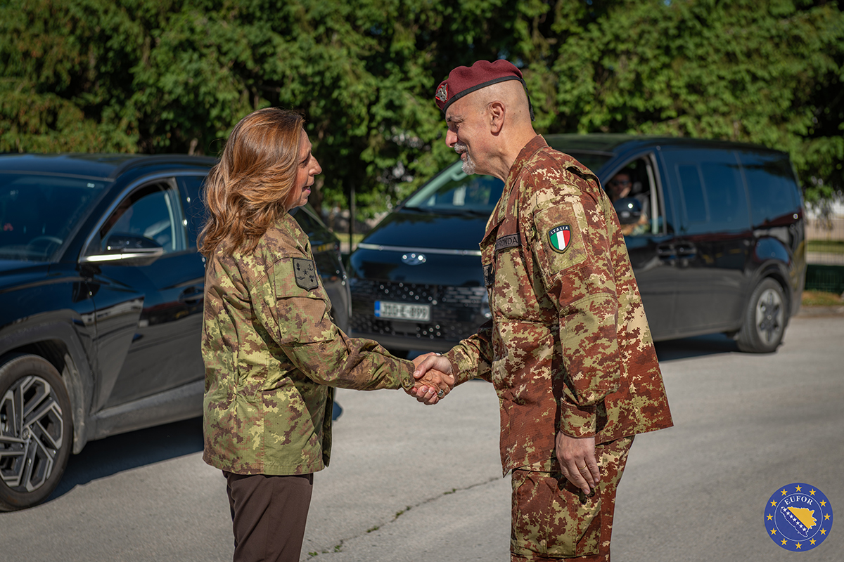 COM EUFOR Highlights Important Role of Italian Troops in Operation Althea