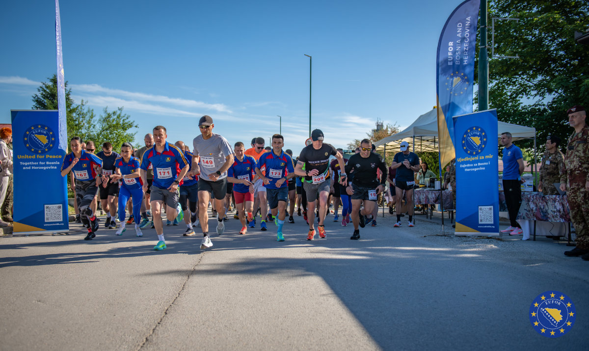 Running Together For Life: EUFOR Supports Young Patients in Sarajevo