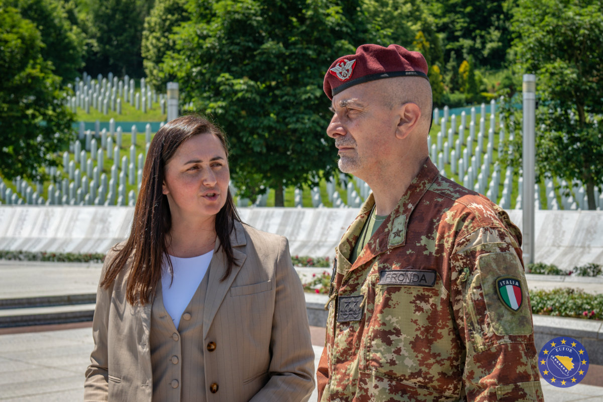 EUFOR Reaffirms Commitment to Stability During Srebrenica Visit