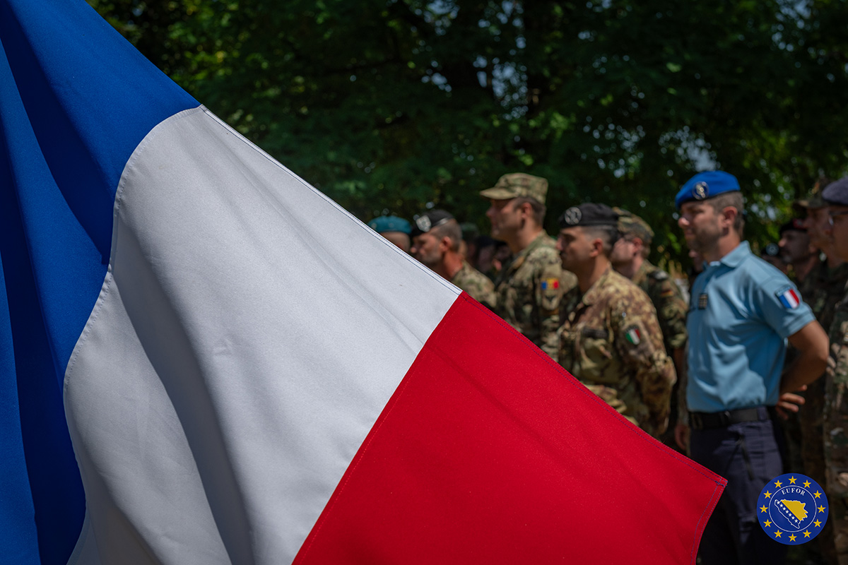 EUFOR Marks Bastille Day at Camp Butmir