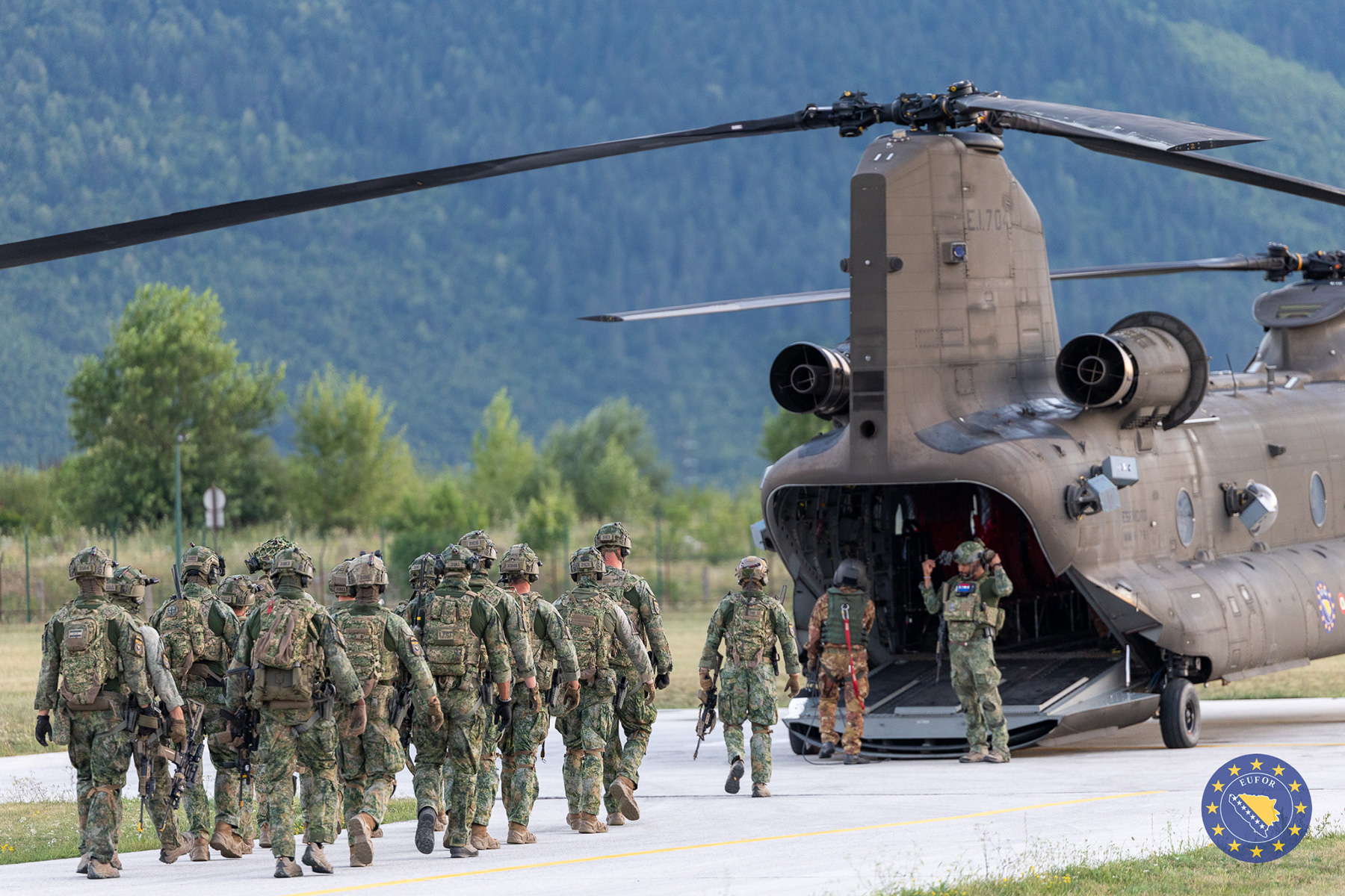 EUFOR exercise near Foča ahead of the Quick Response 2026