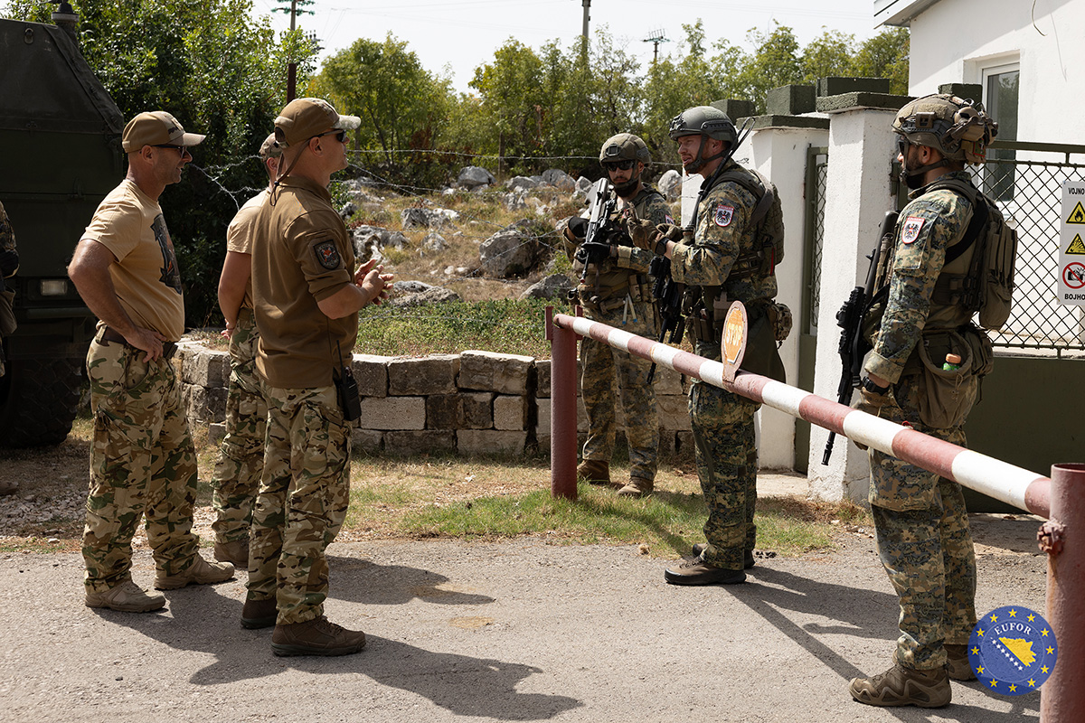 EUFOR Reserve Forces Rapidly Deploy to Trebinje During Exercise Quick Response 2026