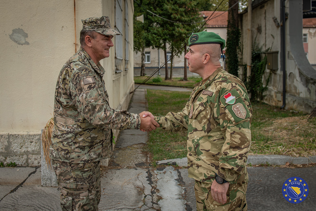 Замјеник команданта ЕУФОР-а посјетио Команду обуке и доктрине Оружаних снага Босне и Херцеговине и ЛОТ кућу у Травнику