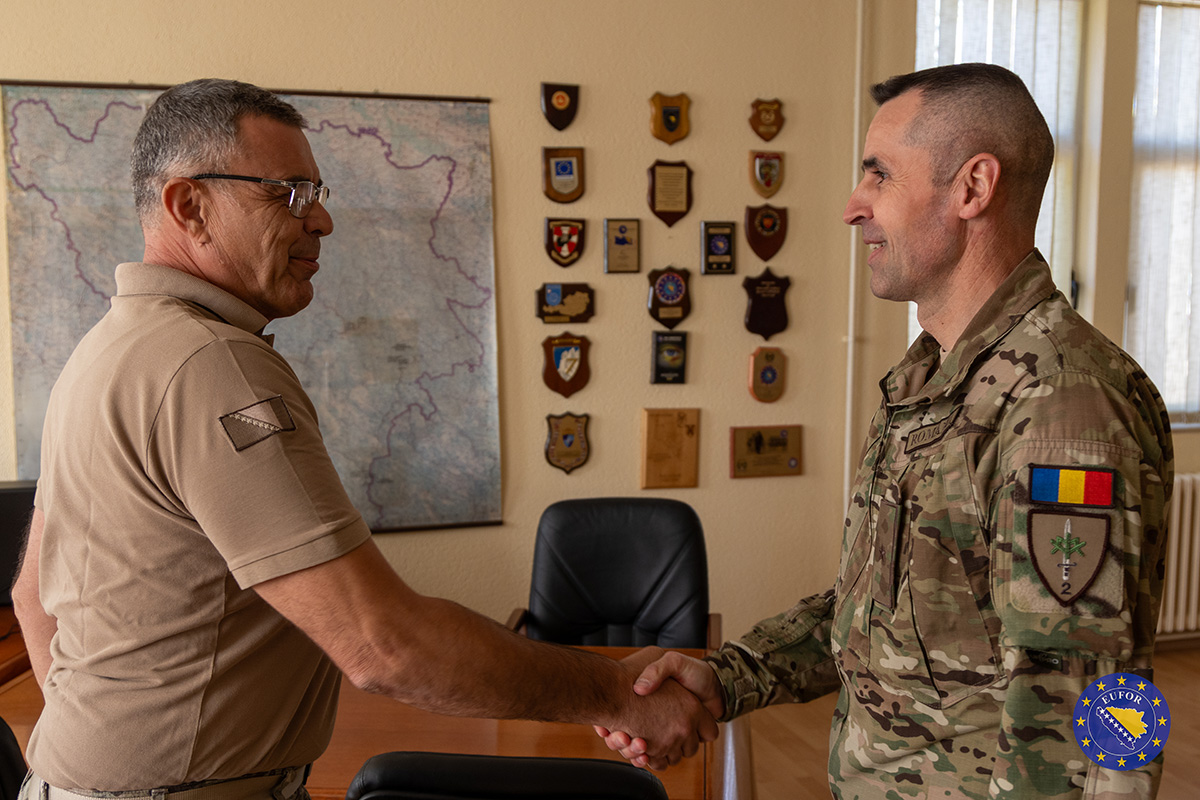 COS EUFOR Visits 4th Infantry Brigade and German LOT House in Čapljina