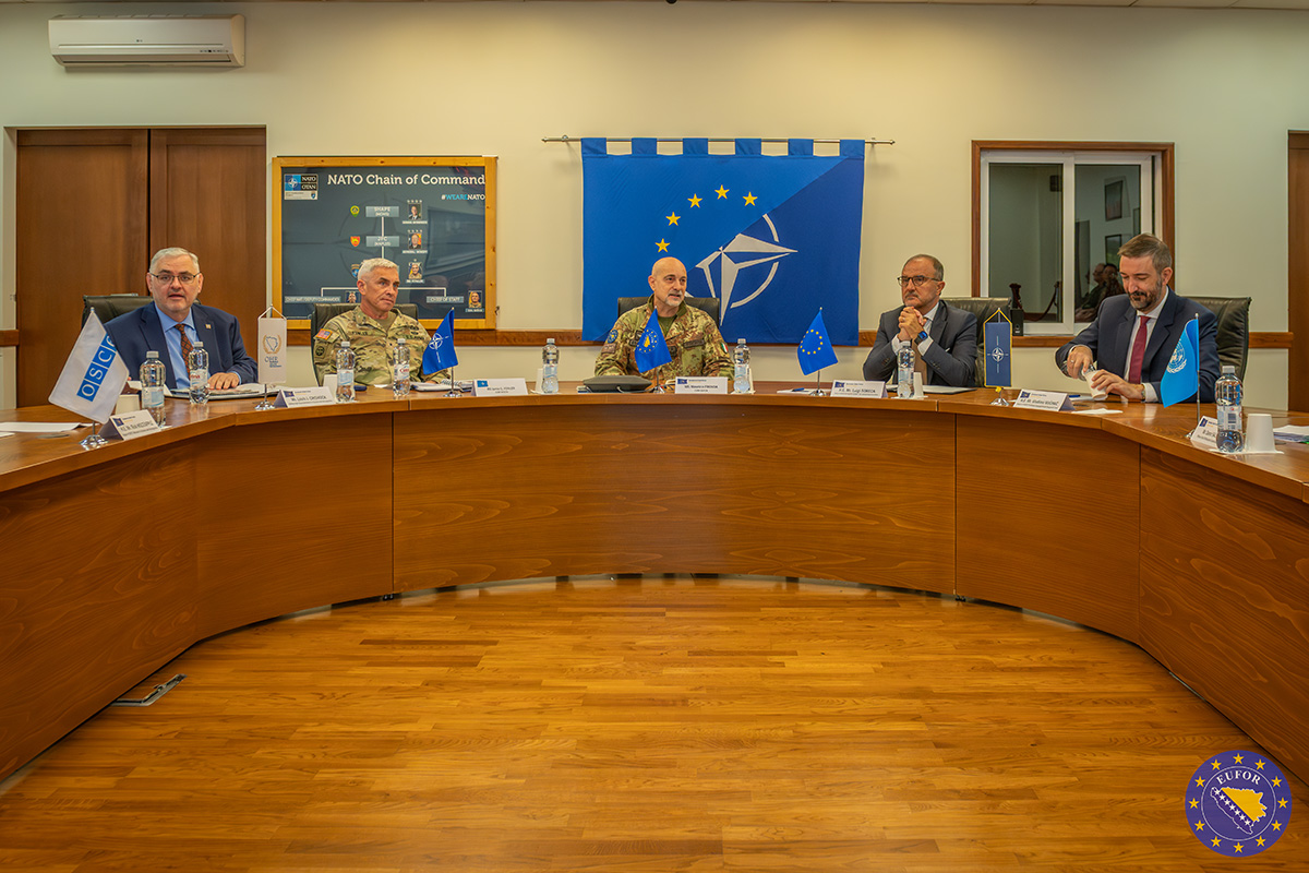 17th Security Roundtable Brings Senior International Partners Together at Camp Butmir