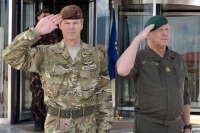 General Sir Adrian Bradshaw Visits EUFOR Camp Butmir and BiH