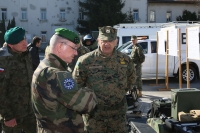 EU Operational Commander for Operation ALTHEA Lieutenant General Brice Houdet visited BiH