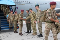 Royal Gurkha Rifles arrive for EUFOR’s Exercise Quick Response 19