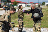 Austrian and UK forces continue the integration training