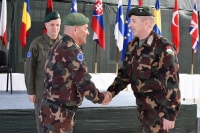 EUFOR Chief of Staff Handover Takeover Ceremony