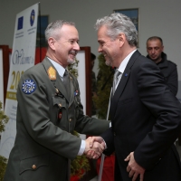 COMEUFOR and EUSR Host New Year’s Reception at Camp Butmir