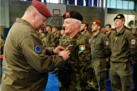 COM EUFOR Presents the Althea Medal to 143 Personnel