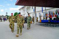 Over 250 members of EUFOR were presented with medals
